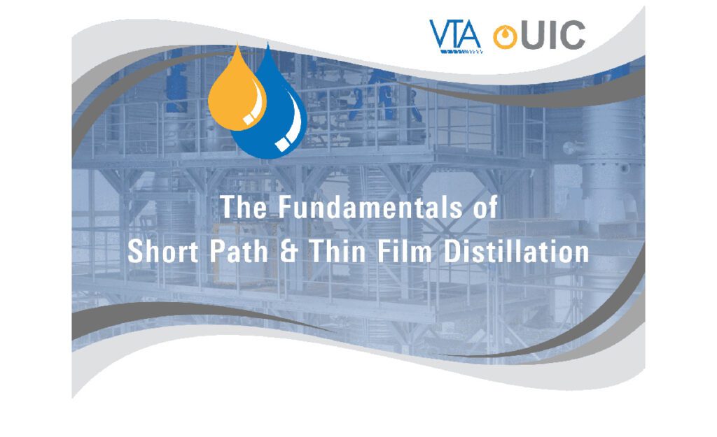 Article image of: Technical seminar about the fundamentals of short path & thin film distillation
