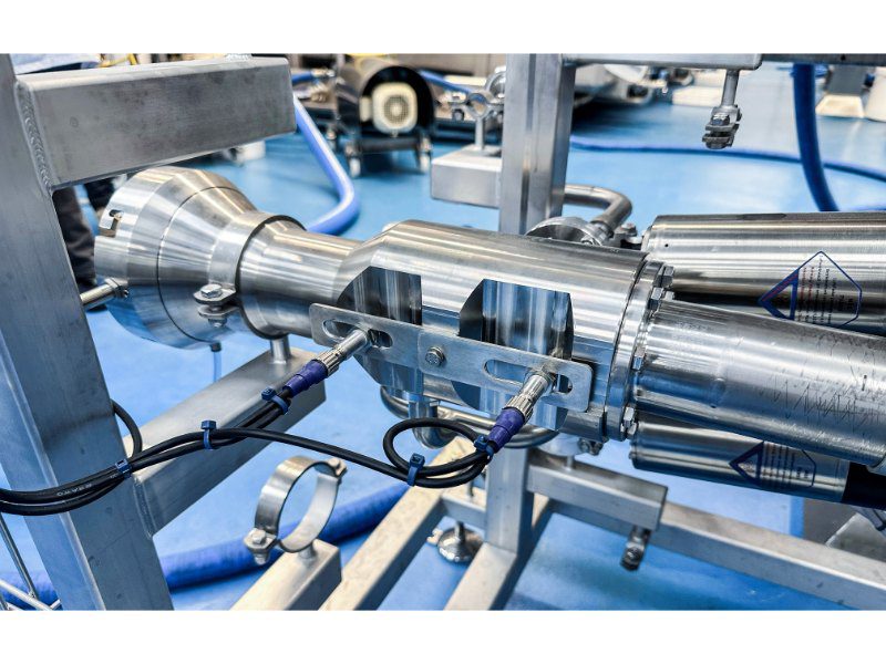 Door middel van signalering wordt vastgesteld of de pig aanwezig is in het verzendstation.