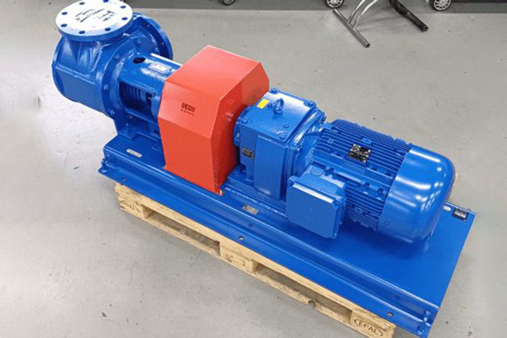 Article image of: Tandradpomp voor de cacaoindustrie