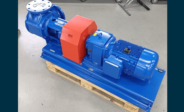 Article image of: Tandradpomp voor de cacaoindustrie