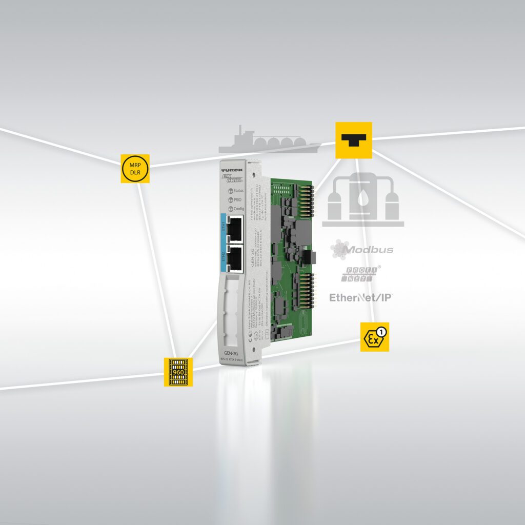 Article image of: Intrinsiekveilige ethernet gateway voor zone 1