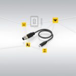 Article image of: Industriële oplaadkabel M12 naar USB