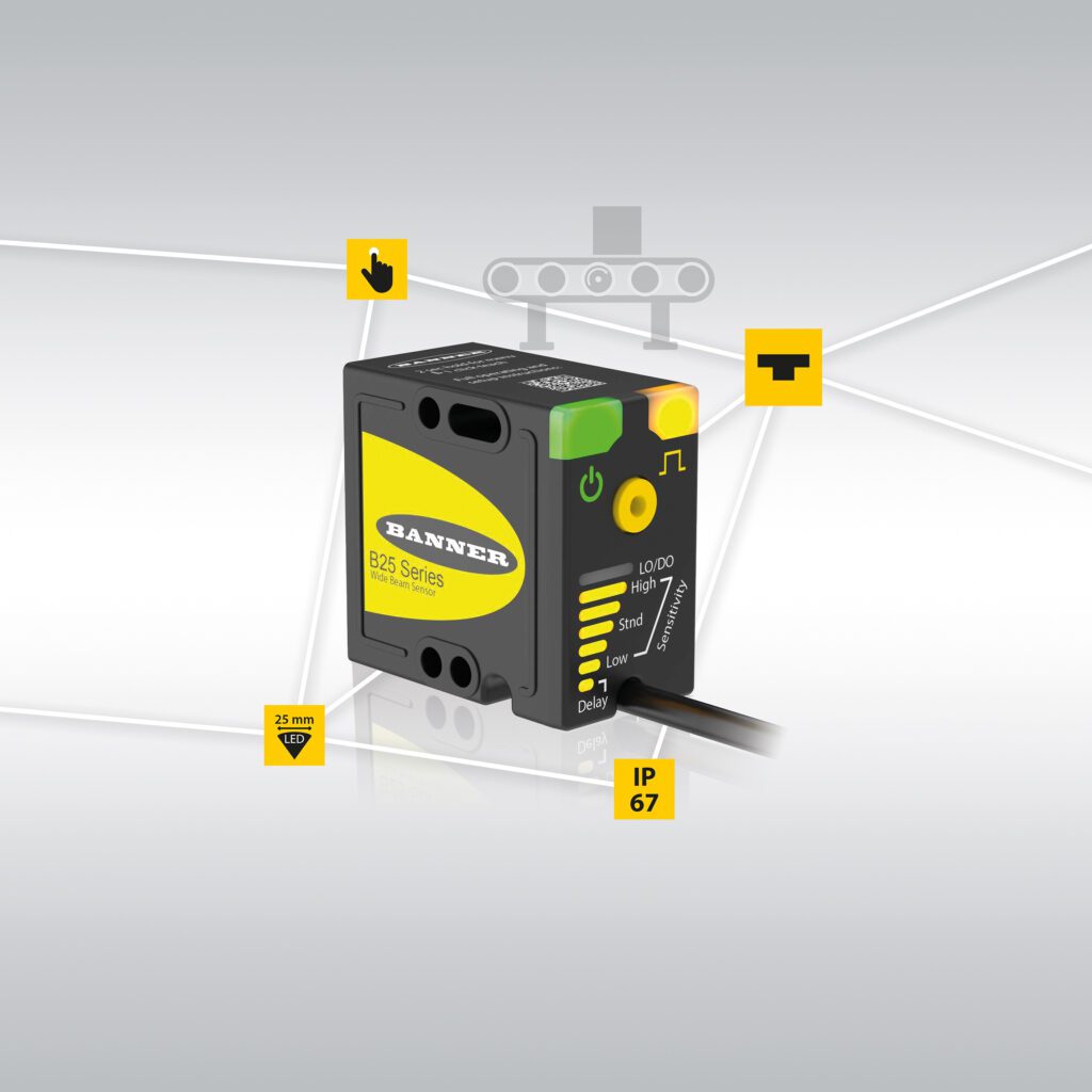 Article image of: Optische sensor met breed detectieveld