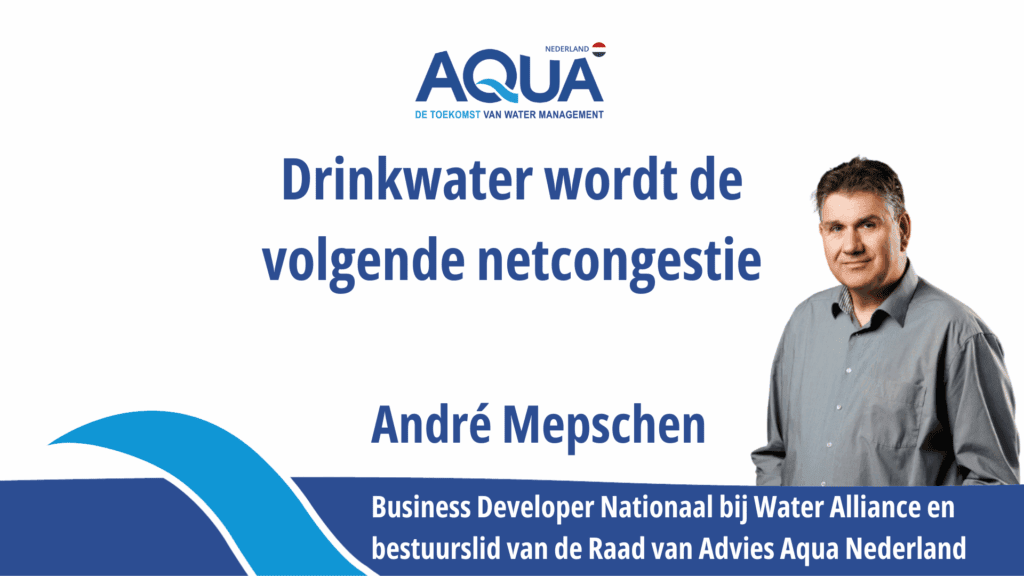 Article image of: Drinkwater wordt de volgende netcongestie
