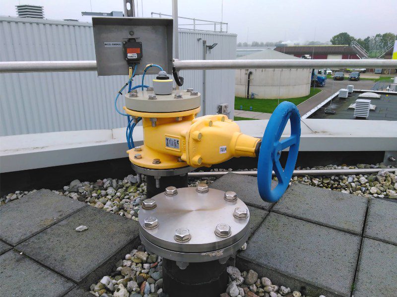 Article image of: Niveaumeting bij slibvergister veiliger gemaakt