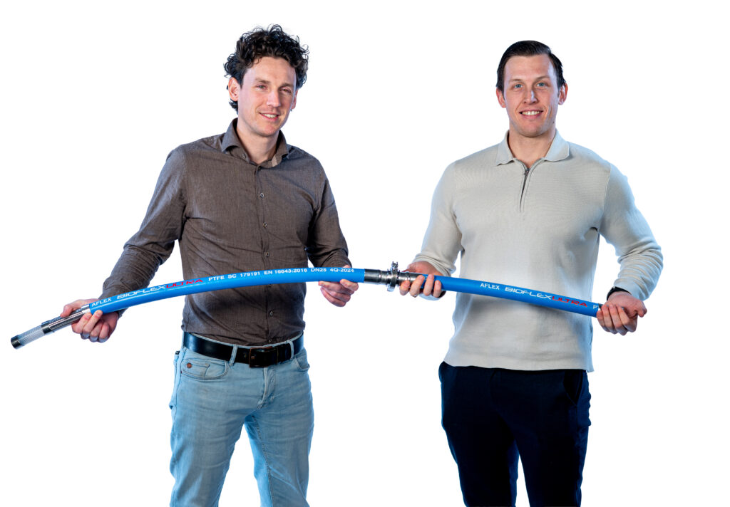 Article image of: Hitma en Aflex Hose bundelen krachten met hoogwaardige hose assemblies voor de (bio)farmaceutische markt