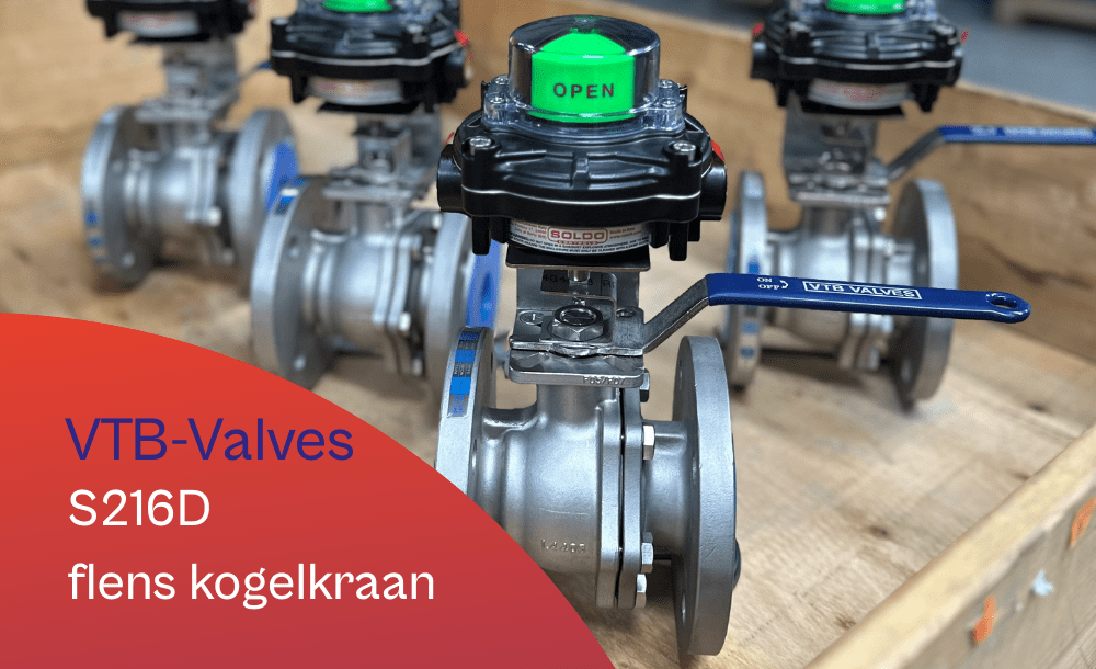 Article image of: VTB-Valves – De betrouwbare S216D Flenskogelkraan