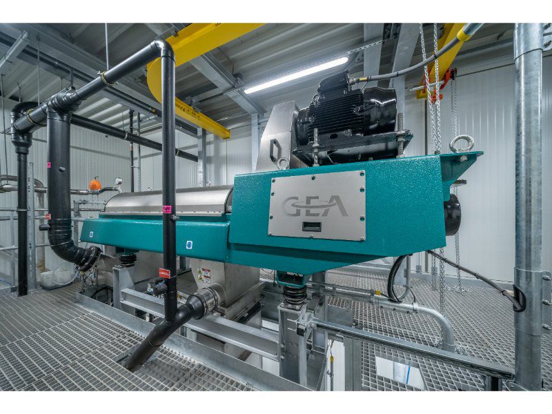De schotelcentrifuge van GEA scheidt water en Kaumera.